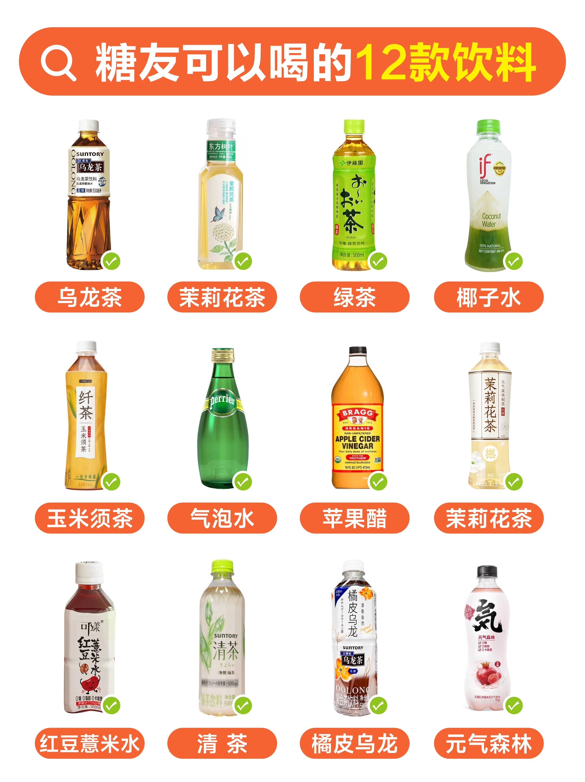 零糖饮料有哪些你可能会用到(图1)
